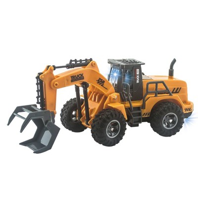 Insten 1/30 Scale Loader Construction Remote Control Truck with 5 Channels, RC Toys for Kids