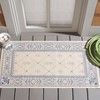 Courtyard CY2326 UV & Stain Resistant Non-Shedding Power Loomed Indoor/Outdoor Rugs - Safavieh - 2 of 4
