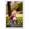 PosterPalooza | Classic Modern White Picture Frame - UV Acrylic, Foam Board Backing, Hanging Hardware - 2 of 4