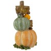 Northlight Stacked Pumpkins "Happy Thanksgiving" Sign - 12.5" - 4 of 4