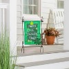 Evergreen St. Patrick's Patterned Shamrocks Garden Applique Flag- 12.5x18 in Outdoor Decor - 2 of 2