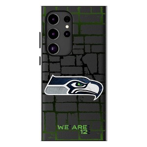 Seattle Seahawks Brick Wall MagSafe Compatible Cell Phone Case for Galaxy S25 - 1 of 4