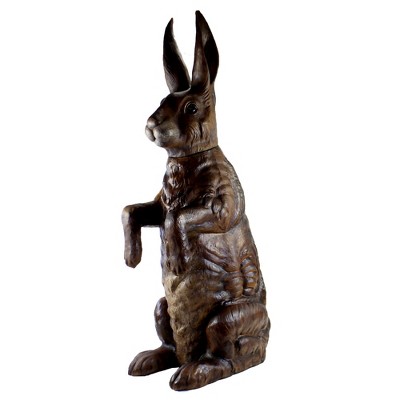 Easter 37.5" Large Vintage Style Rabbit Standing Bunny Display Spring  -  Decorative Figurines