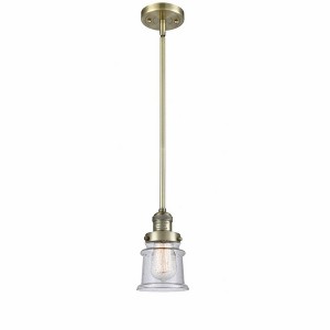 Canton - 1 Light Stem Hung Mini Pendant In Industrial Style-8.5 Inches Tall and 5.25 Inches Wide - 1 of 1