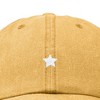 Dalix Lil Star Embroidered Cotton Cap Outdoor Dad Hat Womens - 2 of 4