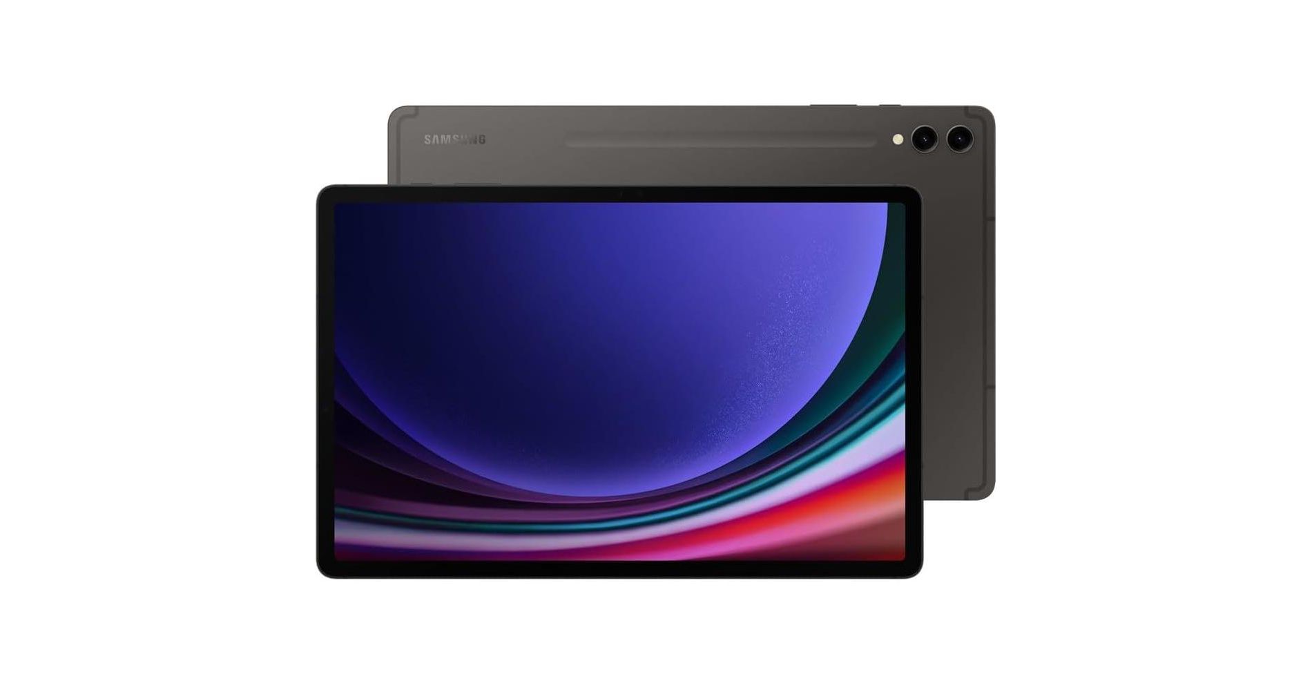 Samsung Galaxy TAB S9+ (2023)(12.4) - 256GB, Unlocked All Carriers, w/o S Pen - Graphite (SM-X810NZAAXAR) - Refurbished