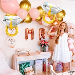 KatchOn, Huge Diamond Ring Balloon - 26 Inch | Ring Balloon Bachelorette, Bachelorette Party Decorations | Engagement Ring Balloon - 1 of 4