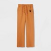 Black History Month Adult Wide Leg Pull-On Pants - Brown - 2 of 3