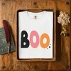 Simply Sage Market Women's Boo Coloful Stars Short Sleeve Garment Dyed Tee - 3 of 4