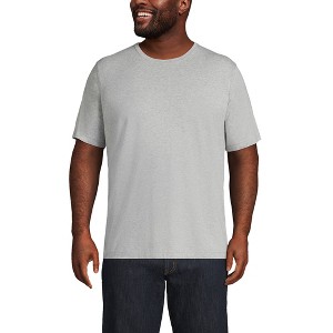 Lands' End Men's Short Sleeve Cotton Supima Tee - 1 of 4