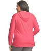 Hanes Just My Size Women's Full-Zip Slub Hoodie (Plus Size) - 3 of 3