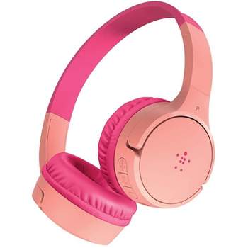 Altec Lansing Kid Safe 2-in-1 Bluetooth Wireless Headphones - Pink (mzx250)  : Target