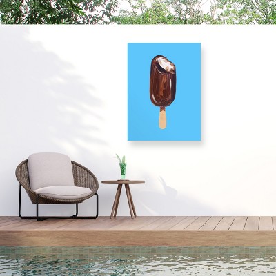 Trademark Fine Art - Alice Straker  Magnum Ice Cream Matted Framed Art