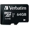 Verbatim® 64-GB Class 10, UHS-1 V10 U1 Premium microSDXC™ Memory Card with Adapter in Black - 2 of 3