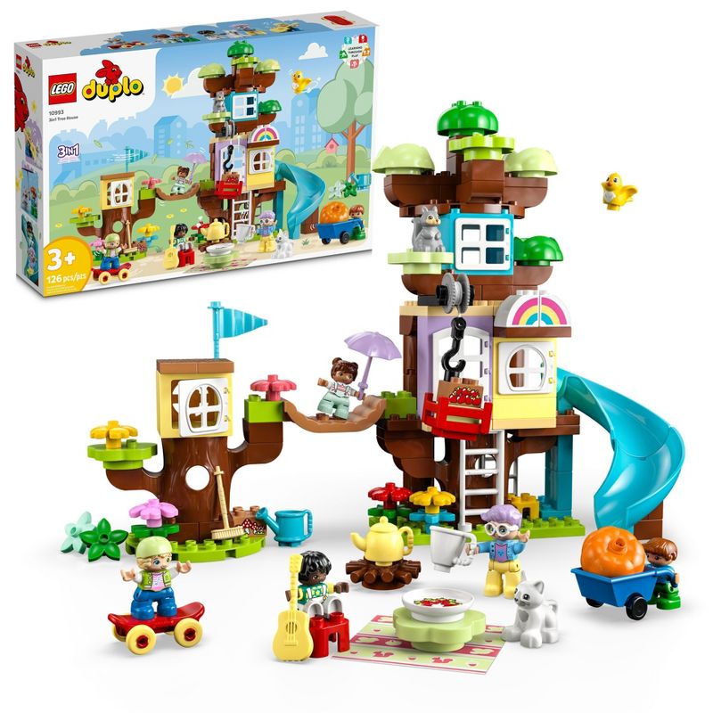 LEGO DUPLO 3in1 Tree House Building Toy 10993, 1 of 7