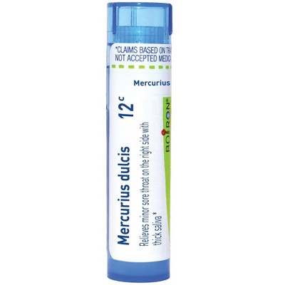 Mercurius Dulcis 12C by Boiron Homeopathic Single Medicine For Cough, Cold & Flu  -  80 Pellet