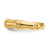 Black Bow Jewelry 14k Yellow Gold Bamboo Inspired Toe Ring - 3 of 4