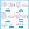 Unique Bargains Jewelry Making Craft Embellishments Ocean Animal Glass Beads - 2 of 4