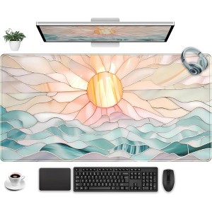 Craze Ventures Ocean Sunrise Desk Mat - 1 of 4