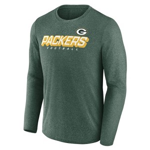 NFL Green Bay Packers Men's Athleisure Long Sleeve T-Shirt - 1 of 3
