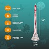 10 inch Taper Candles Set of 4 - Dripless Taper Candles and Unscented Candlesticks - Perfect as Dinner Candles and Household Candles - 2 of 4
