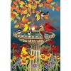 Briarwood Lane Fall Garden Flag 12x18 For Outdoor Fall Birdbath Floral For Fall Garden Flag Flags For Outside - 3 of 4