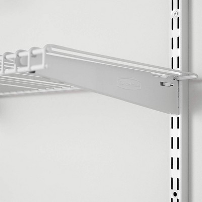 Rubbermaid White 26-Inch Lightweight Stacking Shelving Kit