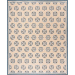Linden LND181 Power Loomed Indoor/Outdoor Rugs - Safavieh - 1 of 3
