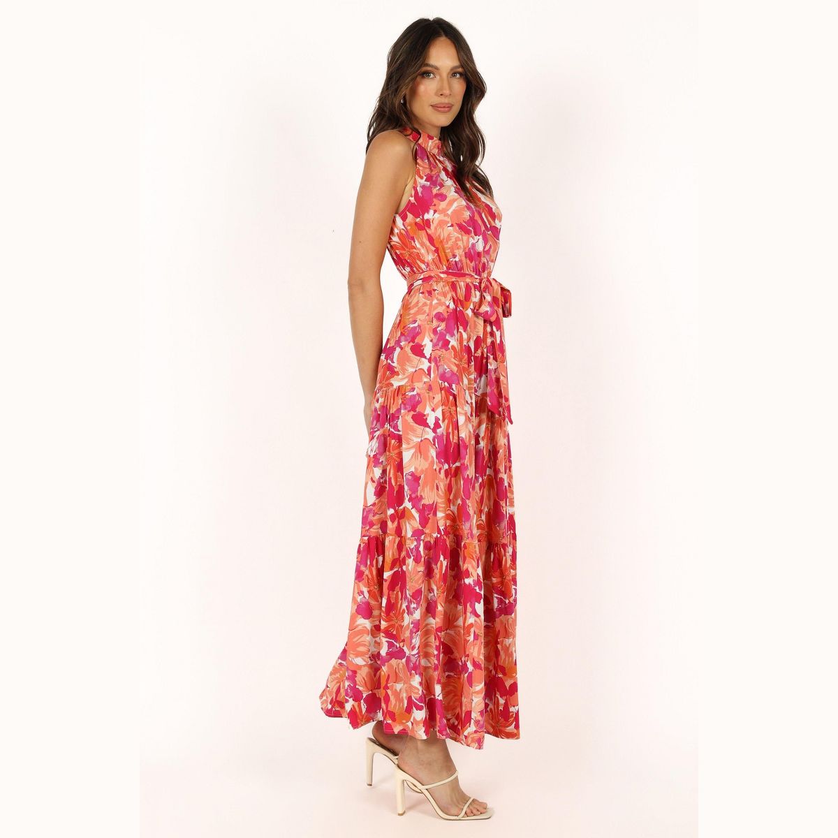 Caroline Maxi Halter Dress - thumbnail 6