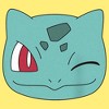 Juniors Womens Pokemon Bulbasaur Wink Face Racerback Tank Top - 2 of 4