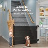 BabyBond Retractable Baby Gate for Stair and Doorway,33" Tall, 71" Wide,Hardware Mounting Kit - 4 of 4