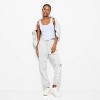 Women's Bluey Flowers Graphic Joggers - Gray - 3 of 3