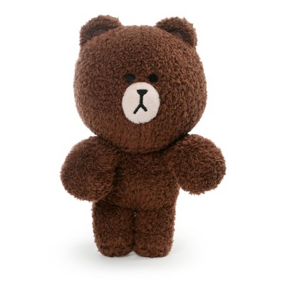 line friends brown plush