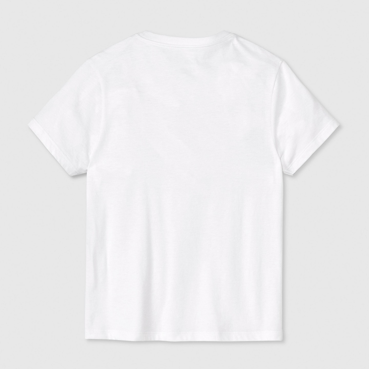Детские футболки Cat & Jack Crew Neck белые, набор 5 шт, цвет: Белый — фото 3