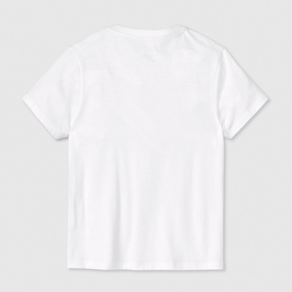 Paquete de 5 Camisetas de Cuello Redondo para Niño - Cat & Jack™ Blanco 3