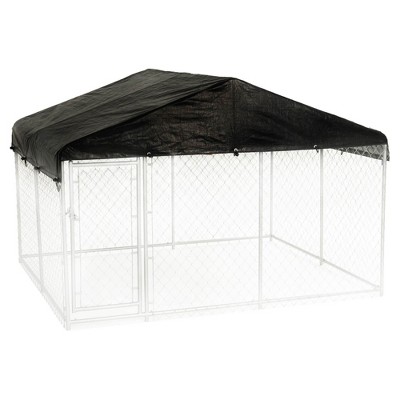 10x10 dog kennel with divider