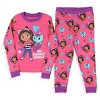 Gabby's Dollhouse Bubbly World Toddler Girls' Tight Fit 2-Piece Pajama Set - 3 of 4