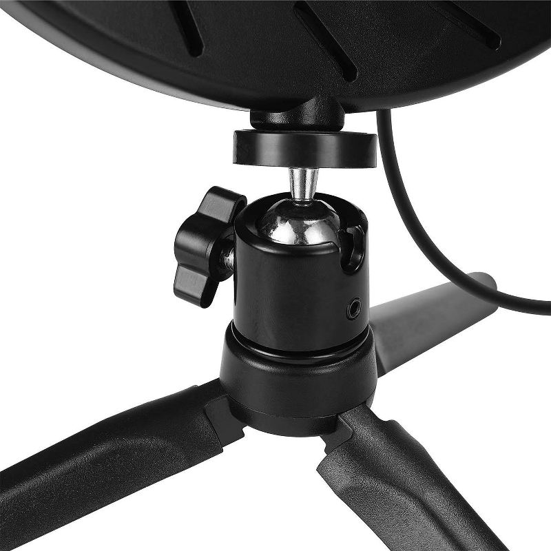 Globe Electric 10 LED Integrated Ring Light with Tripod Stand and Phone Holder, 4 of 11