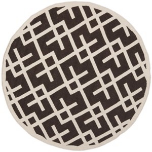 Dhurries DHU552 Hand Woven Flat Weave Indoor Rugs - Safavieh - 1 of 4