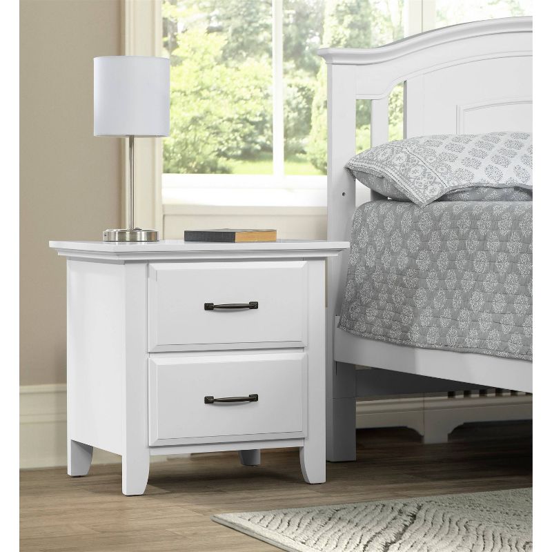 Oxford Baby Willowbrook 2-Drawer Nightstand, 4 of 6