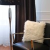 Luxe Belton Faux Fur Pillow | 2-Pack | 18"x18" - 4 of 4