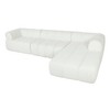 122" L-Shaped Sectional Sofa with Chaise Lounge & High-Density Foam - 4 of 4