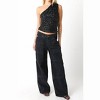 Women's Mia One Shoulder Sequin - OLIVACEOUS - 4 of 4
