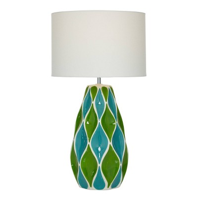 Photo 1 of 27 x 15 Modern Ceramic Bud Table Lamp - Olivia  May