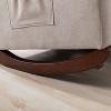 Wooakway High Back Rocking Chair for Livingroom Bedroom Nursery Balcony,Tan,37"H*26"W*40"D - 4 of 4