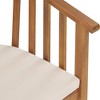 Maggift Outdoor Patio Seating Sets, Unique Design, Ideal for Conversations, Perfect for Gardens and Living Spaces, Beige, 23.75"*24.5"*31.5" - 4 of 4