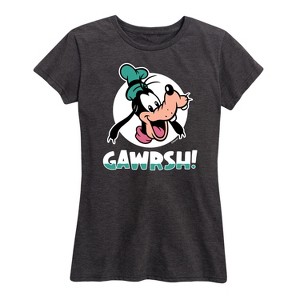 Women's - Disney - Goofy Gawrsh Short Sleeve Graphic T-Shirt - 1 of 4