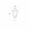 Elk Home Glendale 1 - Light Post Light in  Regal Bronze - 2 of 3