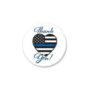 Beistle Thank You! Law Enforcement Button, 2", (6/Pkg) Multicolored - 1 of 4