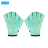Unique Bargains Swimming Diving Training Resistance Webbed Aquatic Gloves 2 Pairs - 3 of 4